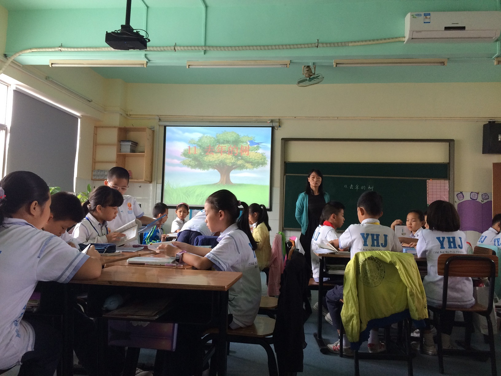 公明中英文學校小學語文組開展循環課例研修