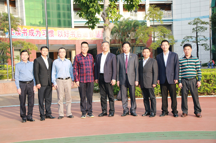 北京語言大學領導專家來集團考察，共話優質教育
